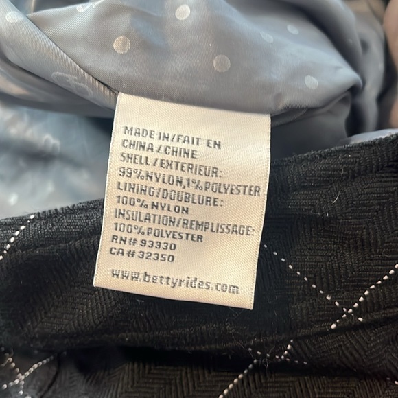 Women’s Betty Rides Insulated Ski Snowboard Pants Large black white - Picture 8 of 9